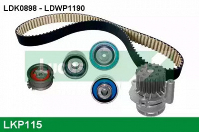 LUCAS ENGINE DRIVE lkp115 -  Водяной насос + комплект зубчатого ремня